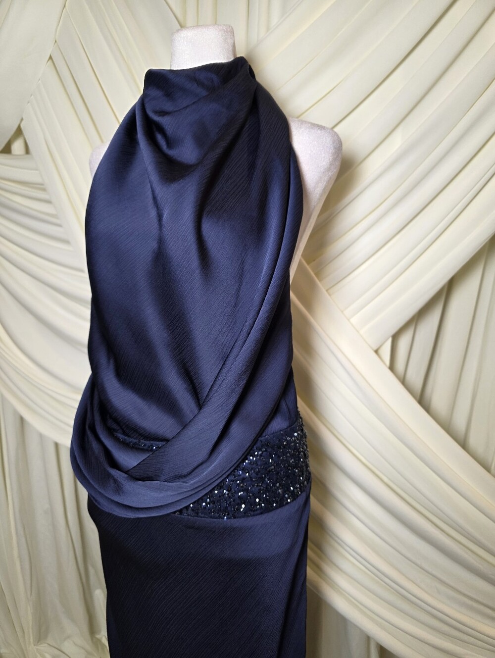 babyboo Armelle Long Dress - Navy Blue NWT small $213The Armel Long Dress - Picture 13 of 14
